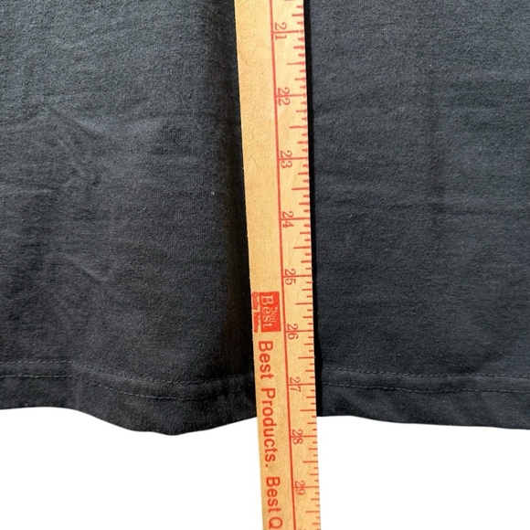 RETRO LABEL CORONA FREE T SHIRT MENS LARGE BLACK ANIMAL INSTINCT EMBROIDERED - Picture 7 of 7